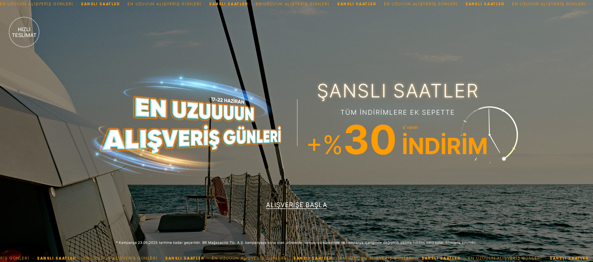 ŞANSLI SAATLER