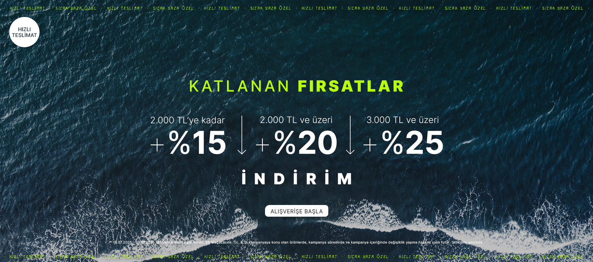 Tek Gün Dev İndirim