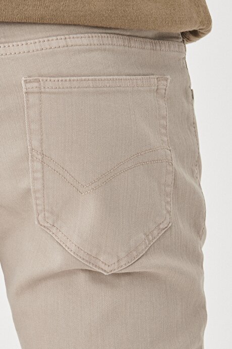 360 Derece Her Yöne Esneyen Slim Fit Dar Kesim Pamuklu Rahat Taş Pantolon resmi