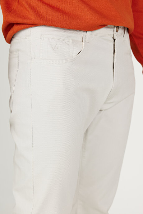 Comfort Fit Rahat Kesim Greensboro Pamuklu Esnek Taş Pantolon resmi