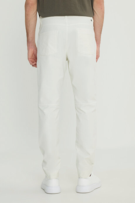 360 Her Yöne Esneyen Slim Fit Dar Kesim Pamuklu 5 Cep Casual Taş Pantolon resmi