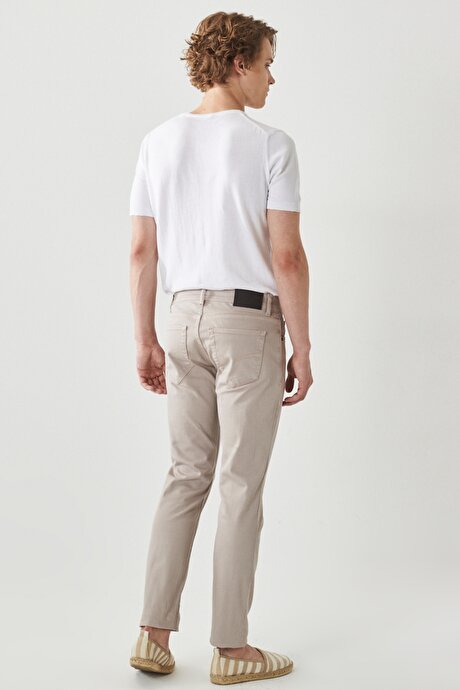 360 Derece Her Yöne Esneyen Slim Fit Dar Kesim Pamuklu Rahat Taş Pantolon resmi