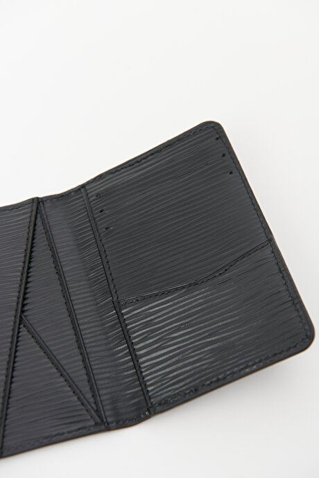 %100 Hakiki Deri Siyah Kartlık resmi