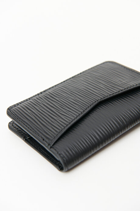 %100 Hakiki Deri Siyah Kartlık resmi