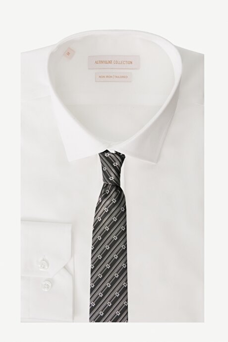 Siyah-Gri Kravat resmi