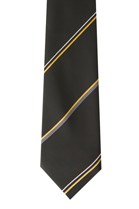 Lacivert-Kahverengi Kravat resmi