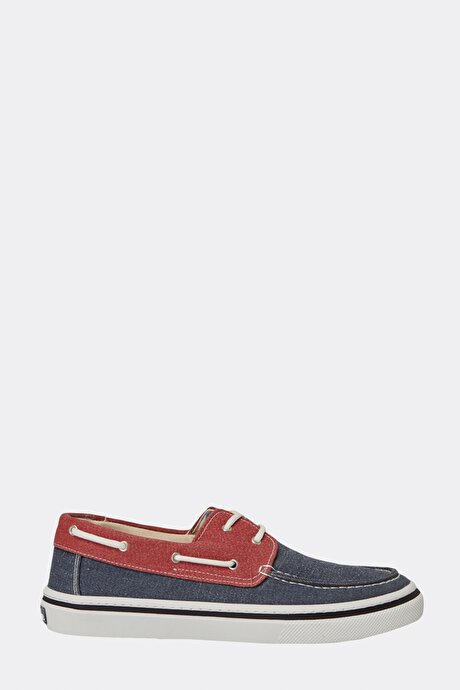 Casual Rahat Lacivert-Kırmızı Ayakkabı resmi