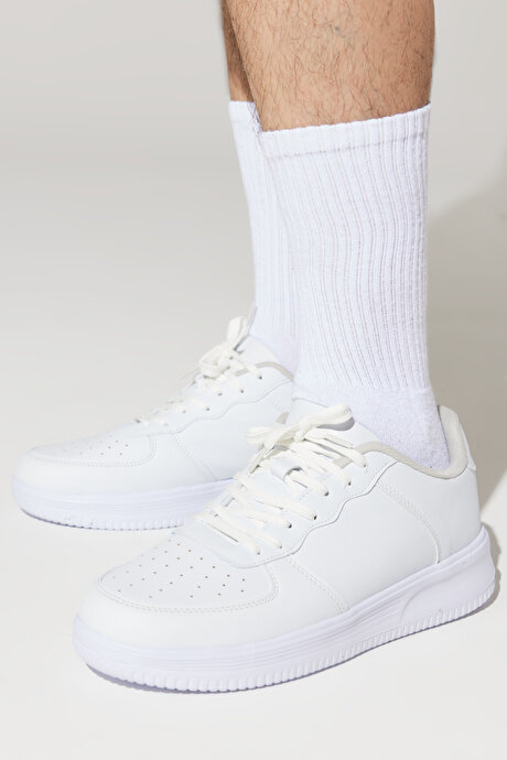 Sneaker Spor Beyaz Ayakkabı resmi