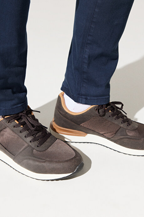 Sneaker Kahverengi Ayakkabı resmi