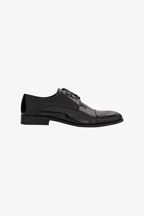 Rahat Taban Klasik Rugan Siyah Ayakkabı resmi
