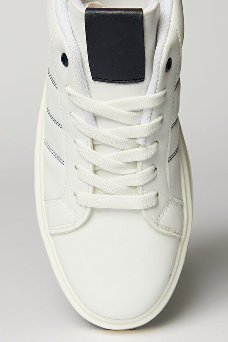 Sneaker Beyaz-Lacivert Ayakkabı resmi