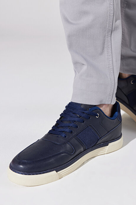 Sneaker Lacivert Ayakkabı resmi