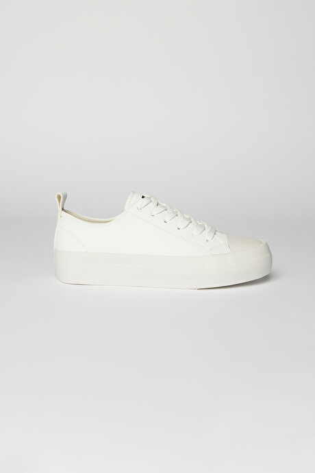 Desensiz Sneaker Beyaz Ayakkabı resmi