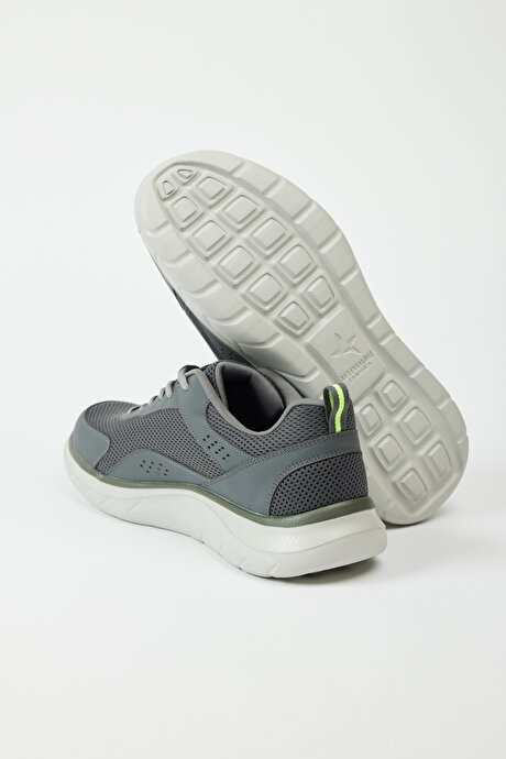 Esnek Rahat Taban Sneaker Spor Füme Ayakkabı resmi