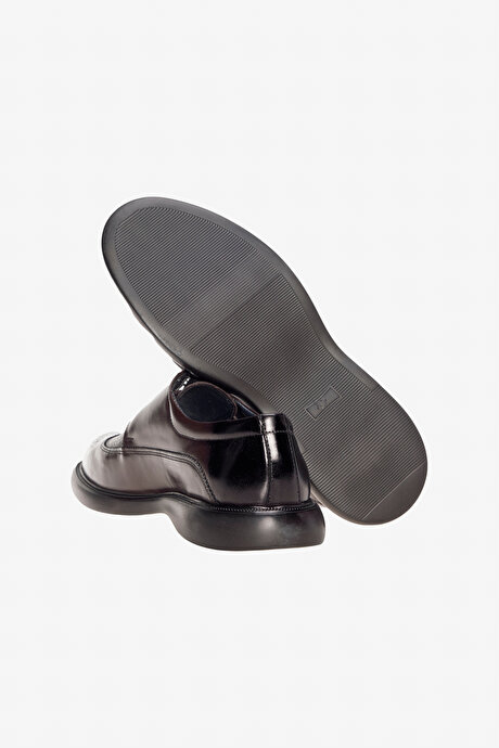 %100 Nubuk Rahat Taban Casual Kahverengi Ayakkabı resmi