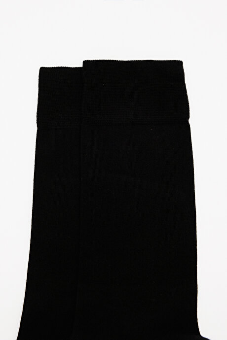 Modal Tekli Siyah Çorap resmi