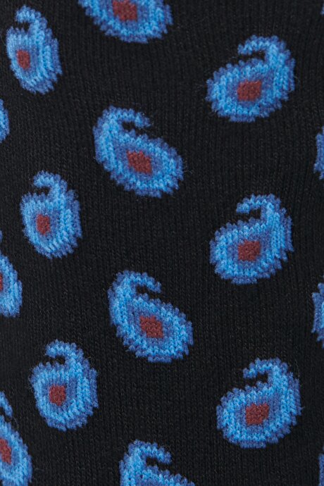 Siyah-Mavi Çorap resmi