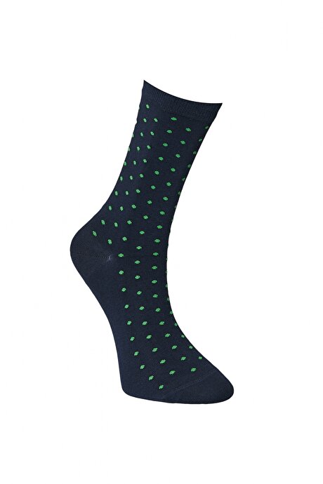 Lacivert-Yeşil Çorap resmi