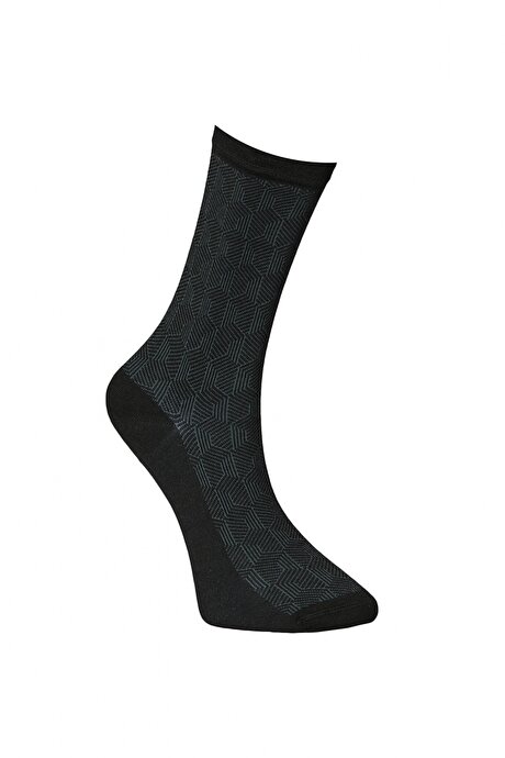 Siyah-Lacivert Çorap resmi