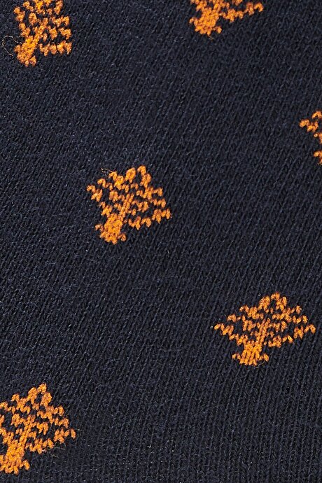 Lacivert-Turuncu Çorap resmi