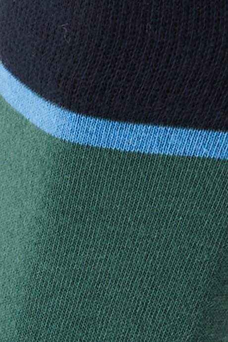 Desenli Yeşil Çorap resmi