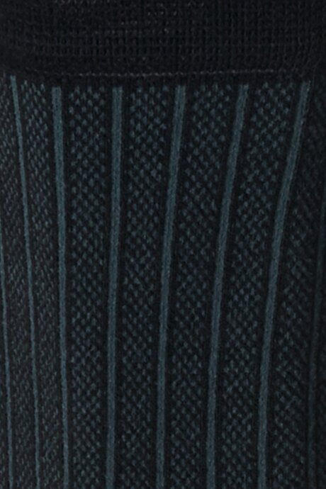 Desenli Siyah-Antrasit Bambulu Siyah-Antrasit Çorap resmi