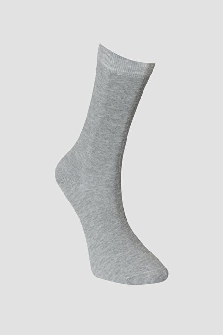 Pamuklu Gri Çorap resmi
