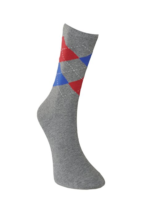 3'lü Paket Bej-Gri Çorap resmi