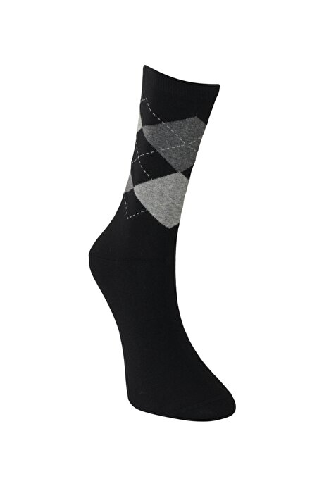 3'lü Paket Siyah-Antrasit Çorap resmi