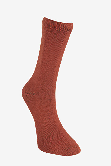 Desenli 6'lı Soket Karışık Çorap resmi