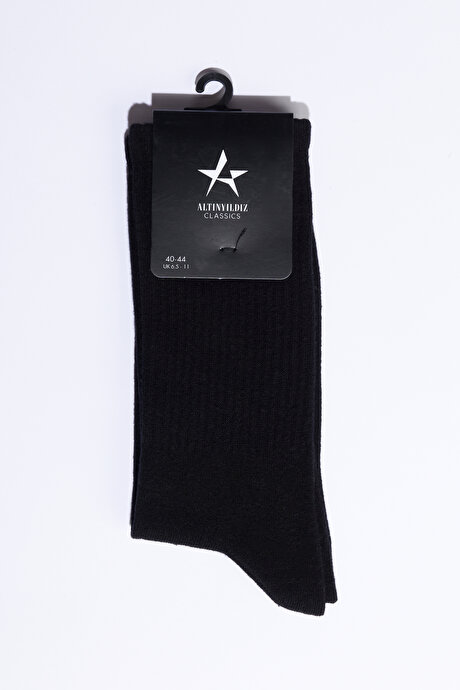 Spor Siyah Çorap resmi