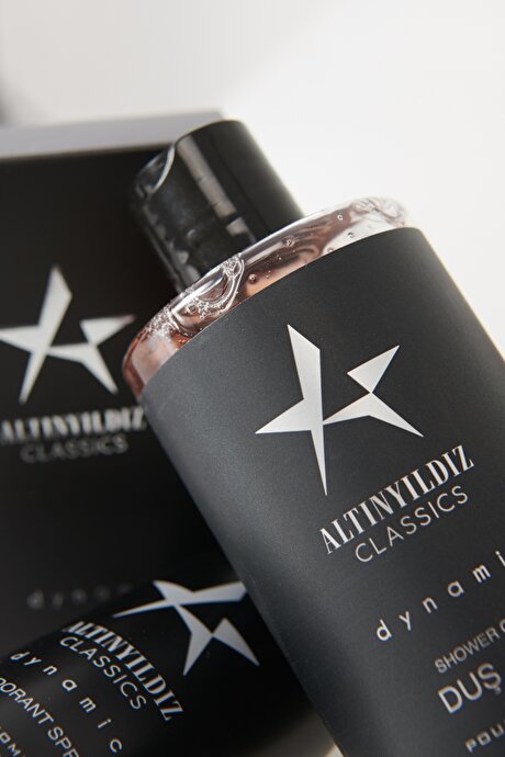 Dynamıc Parfüm-Duş Jeli-Deodorant Siyah Set resmi