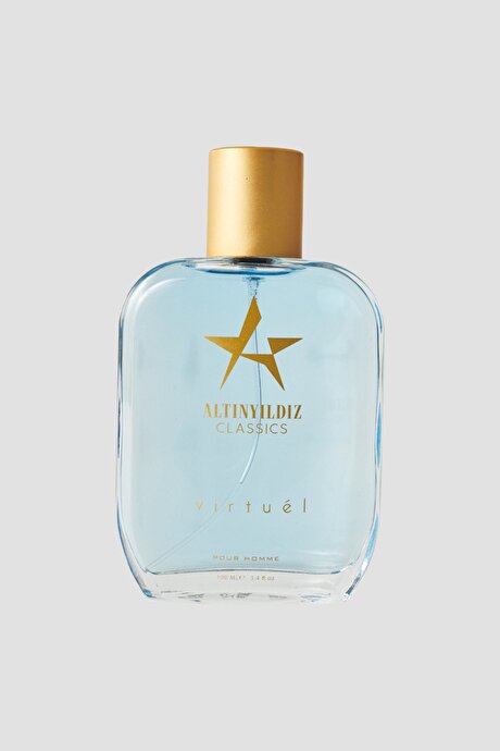 Virtuel Parfüm-Deodorant-Duş Jeli Aksesuar Lacivert Set resmi