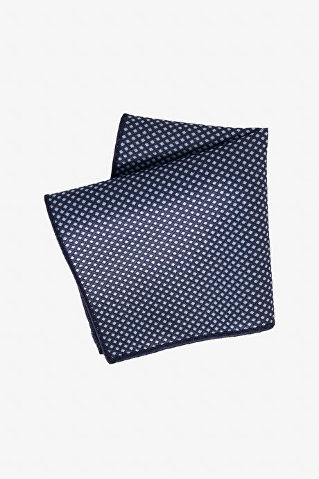 Desenli Mavi-Lacivert Set resmi