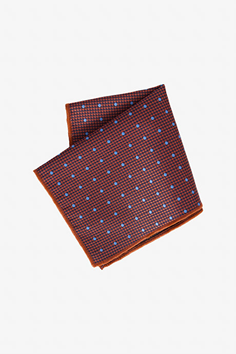 Desenli Kiremit-Mavi Set resmi