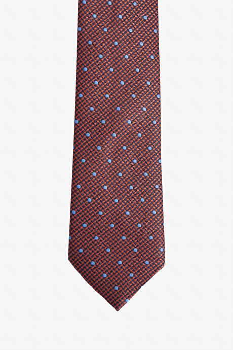 Desenli Kiremit-Mavi Set resmi