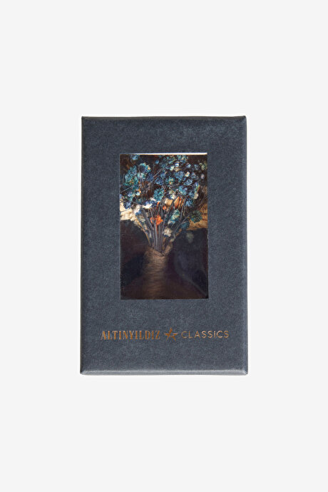 Desenli Beyaz-Bej Yaka Çiçeği4A4223200017BJZ