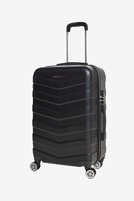 Büyük Boy Lacivert Valiz resmi