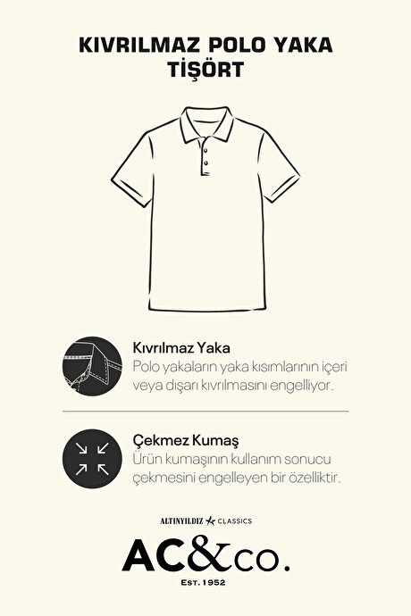 Slim Fit Dar Kesim Kıvrılmaz Polo Yaka Kısa Kollu Gri-Gri Tişört resmi