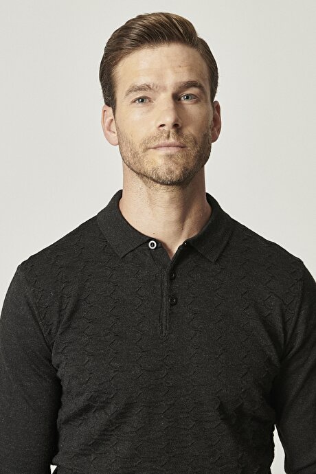 Koyu Antrasit Triko resmi