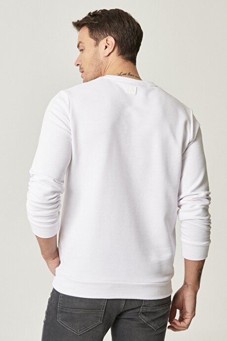 Beyaz Sweatshirt resmi