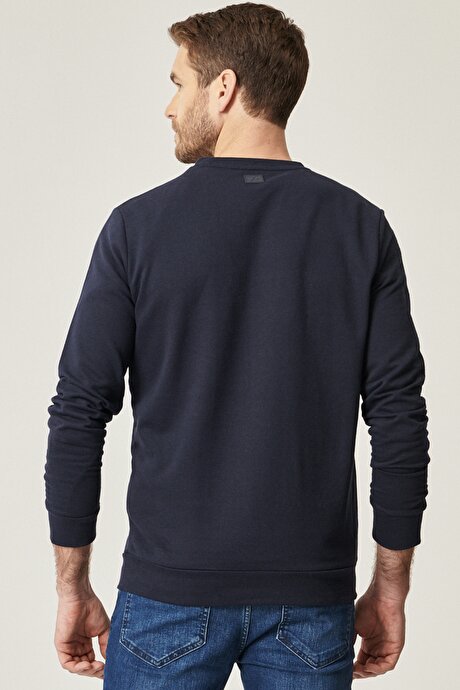 Lacivert Sweatshirt resmi