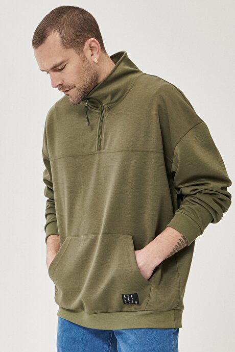 Haki Sweatshirt resmi