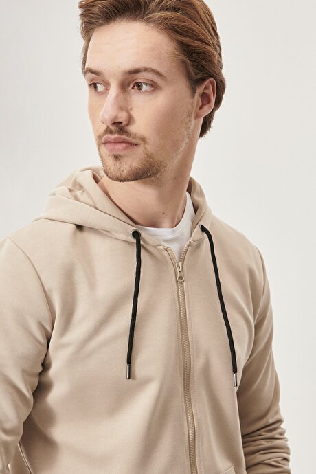 Bej Sweatshirt resmi