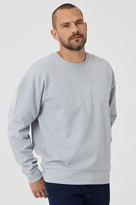 Gri Sweatshirt resmi
