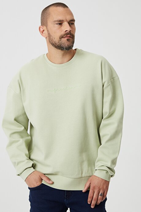 Su Yeşili Sweatshirt resmi