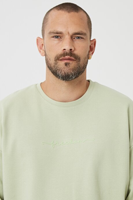 Su Yeşili Sweatshirt resmi