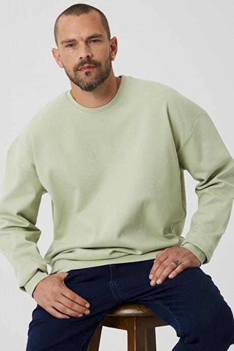 Su Yeşili Sweatshirt resmi