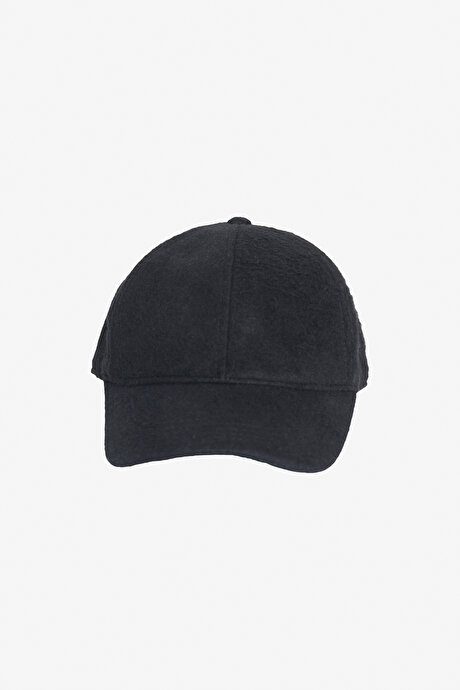Pamuklu Siyah Şapka resmi