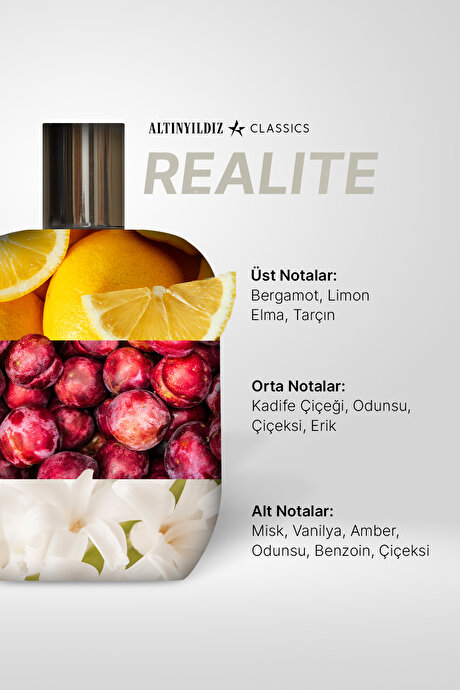 AC Realite EDP 100 Ml Gri Parfüm resmi